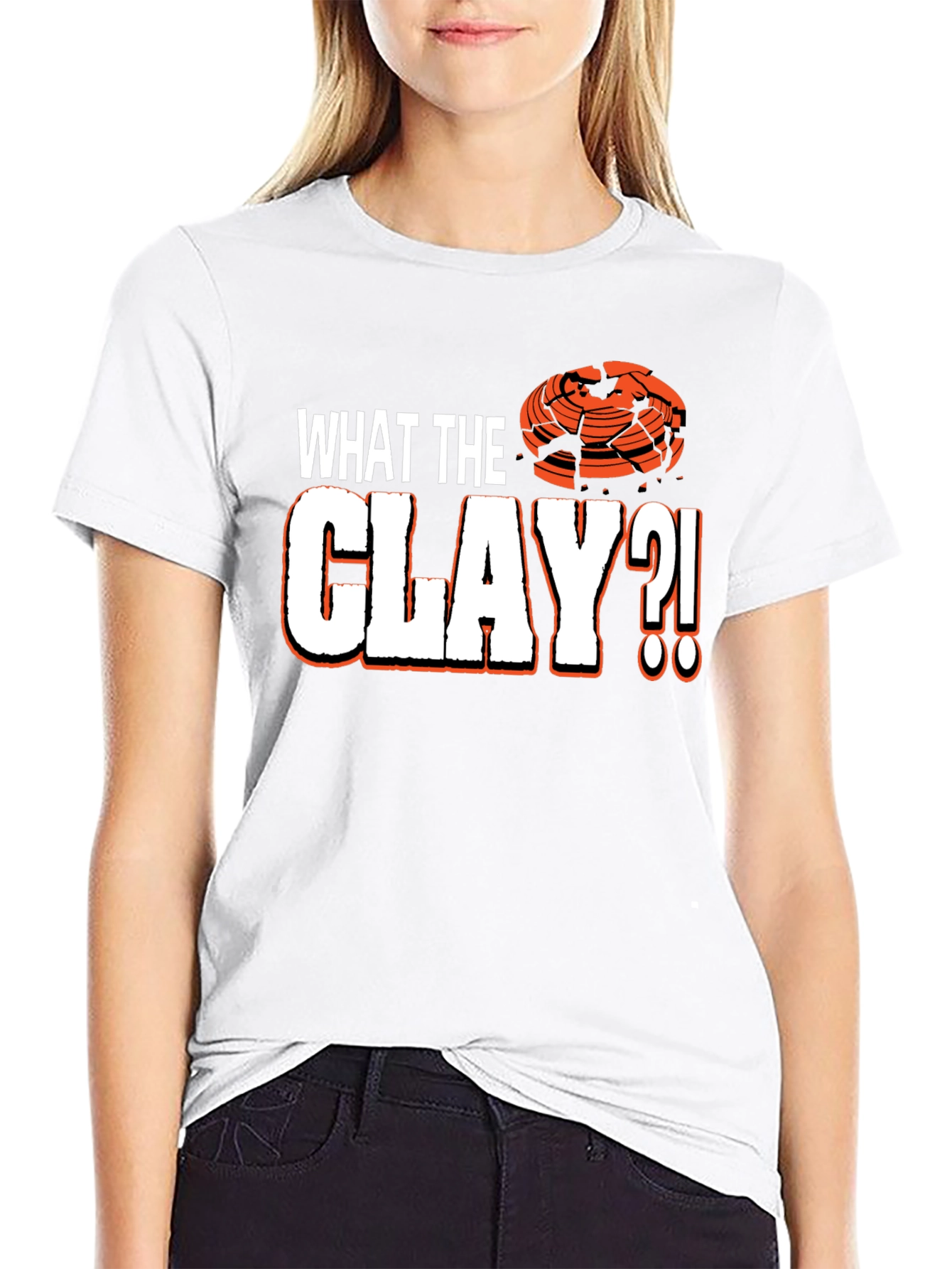 What The Clay?! Trap Shooting T-Shirt