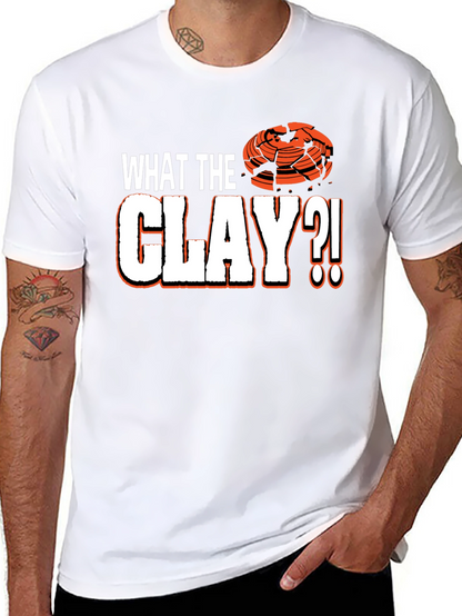 What The Clay?! Trap Shooting T-Shirt