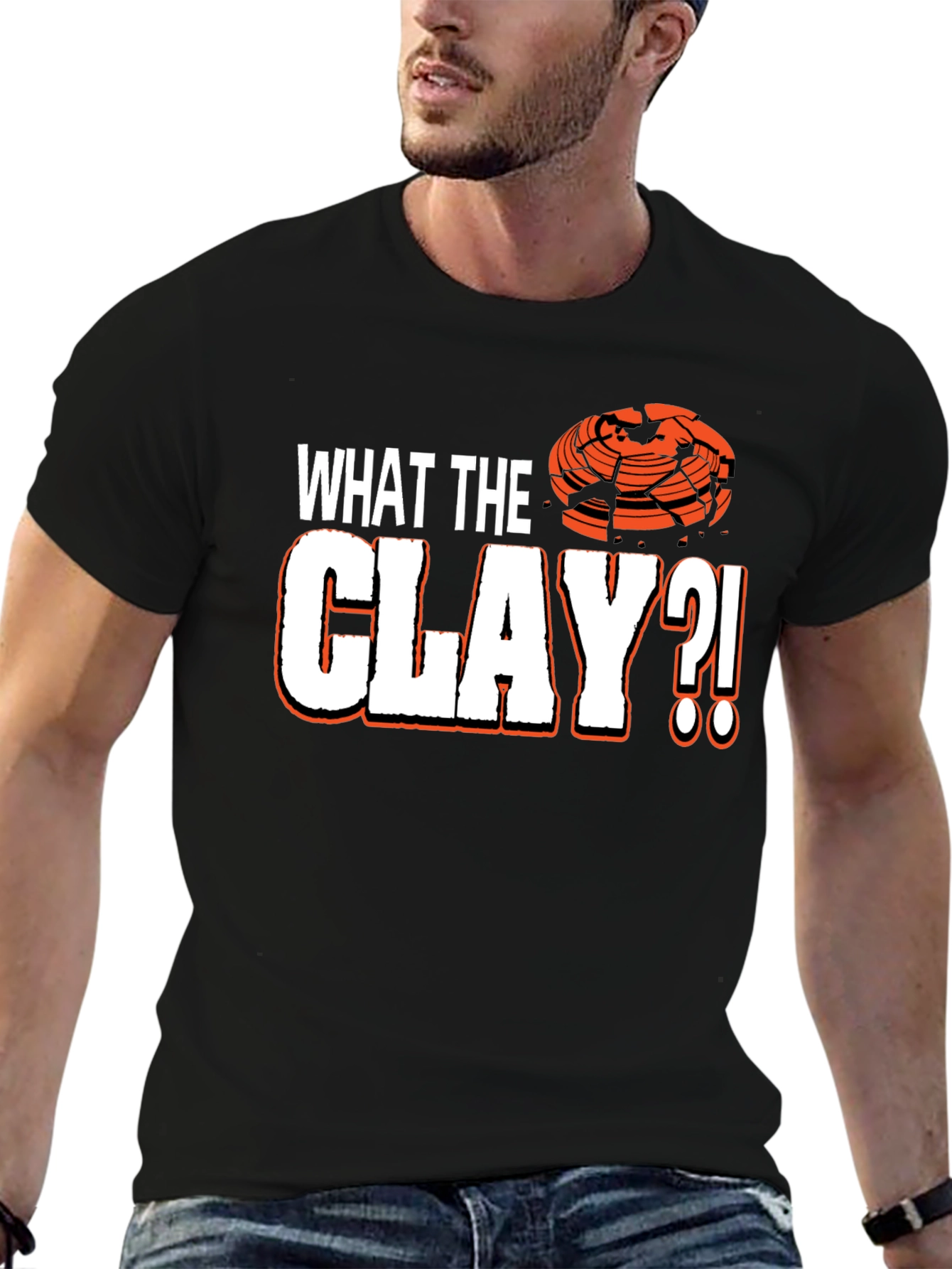 What The Clay?! Trap Shooting T-Shirt