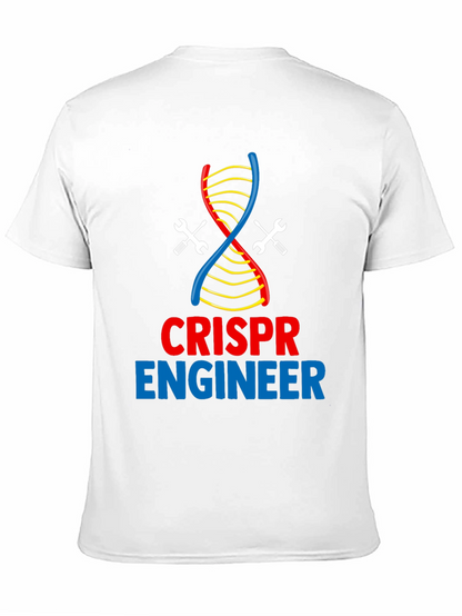 CRISPR Engineer T-Shirt - DNA & Wrench Design