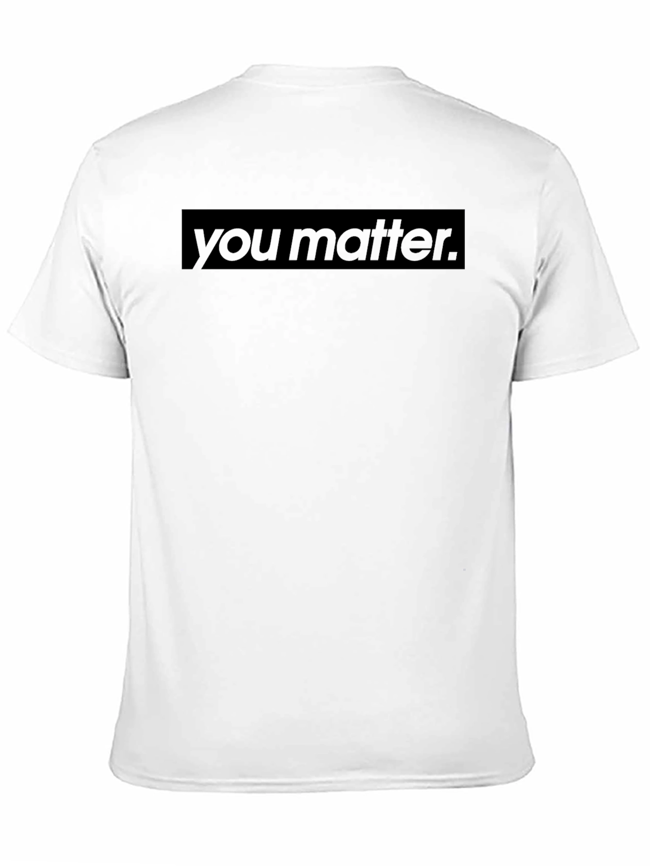 You Matter Black Graphic Tee