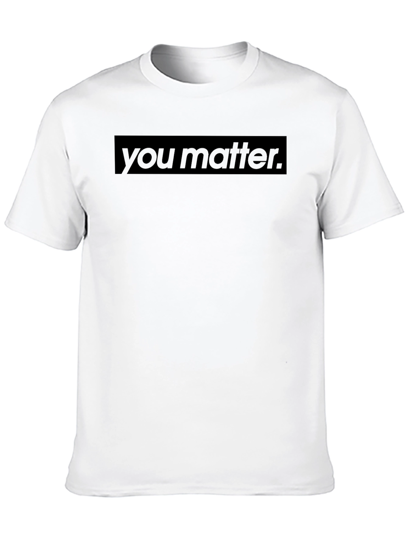 You Matter Black Graphic Tee