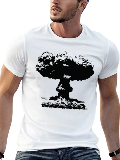 Atomic Mushroom Cloud Graphic Tee