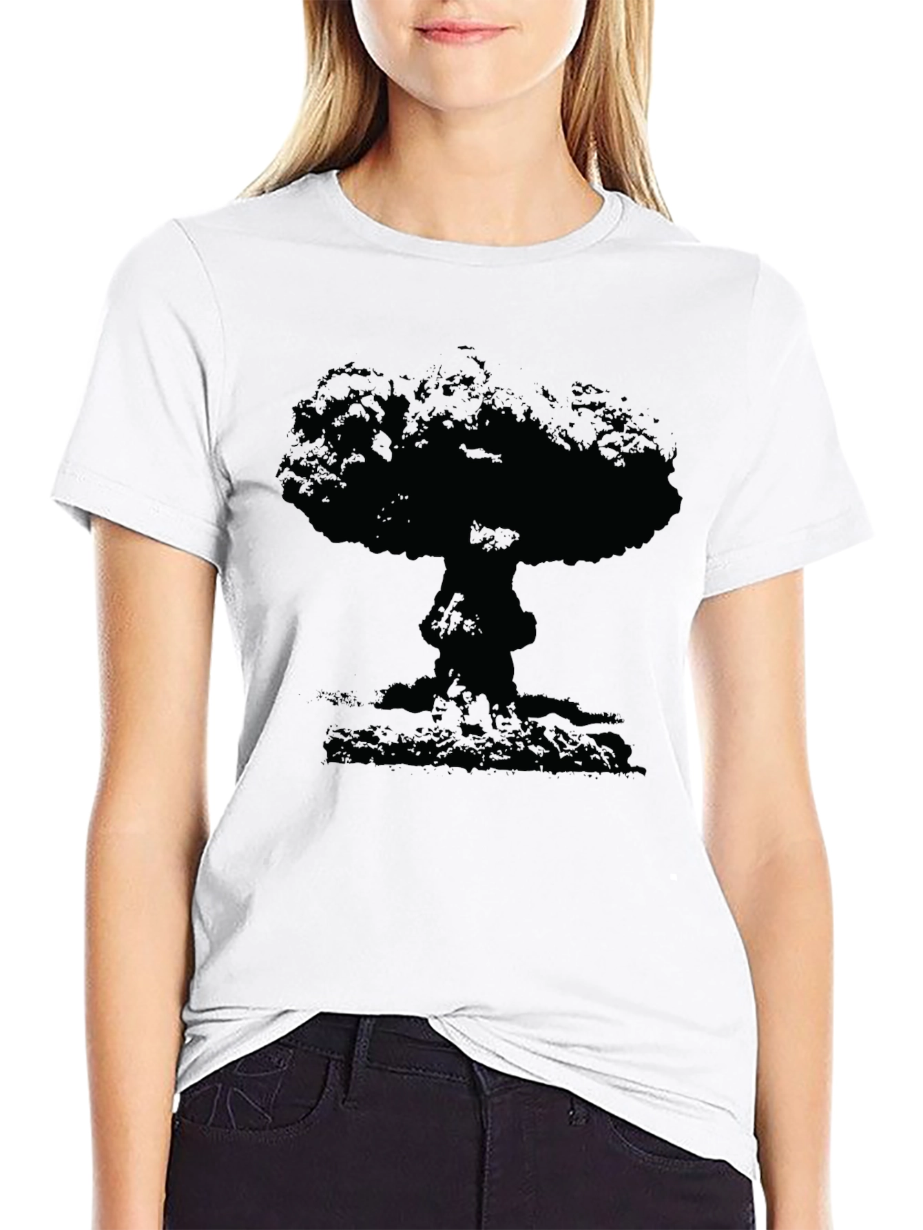 Atomic Mushroom Cloud Graphic Tee
