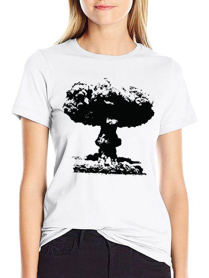 Atomic Mushroom Cloud Graphic Tee