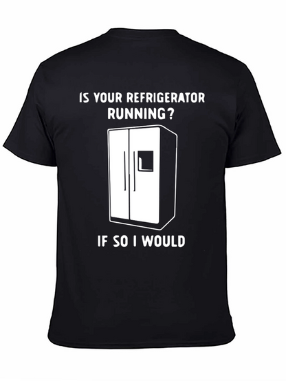 Funny Refrigerator Running Gag T-Shirt