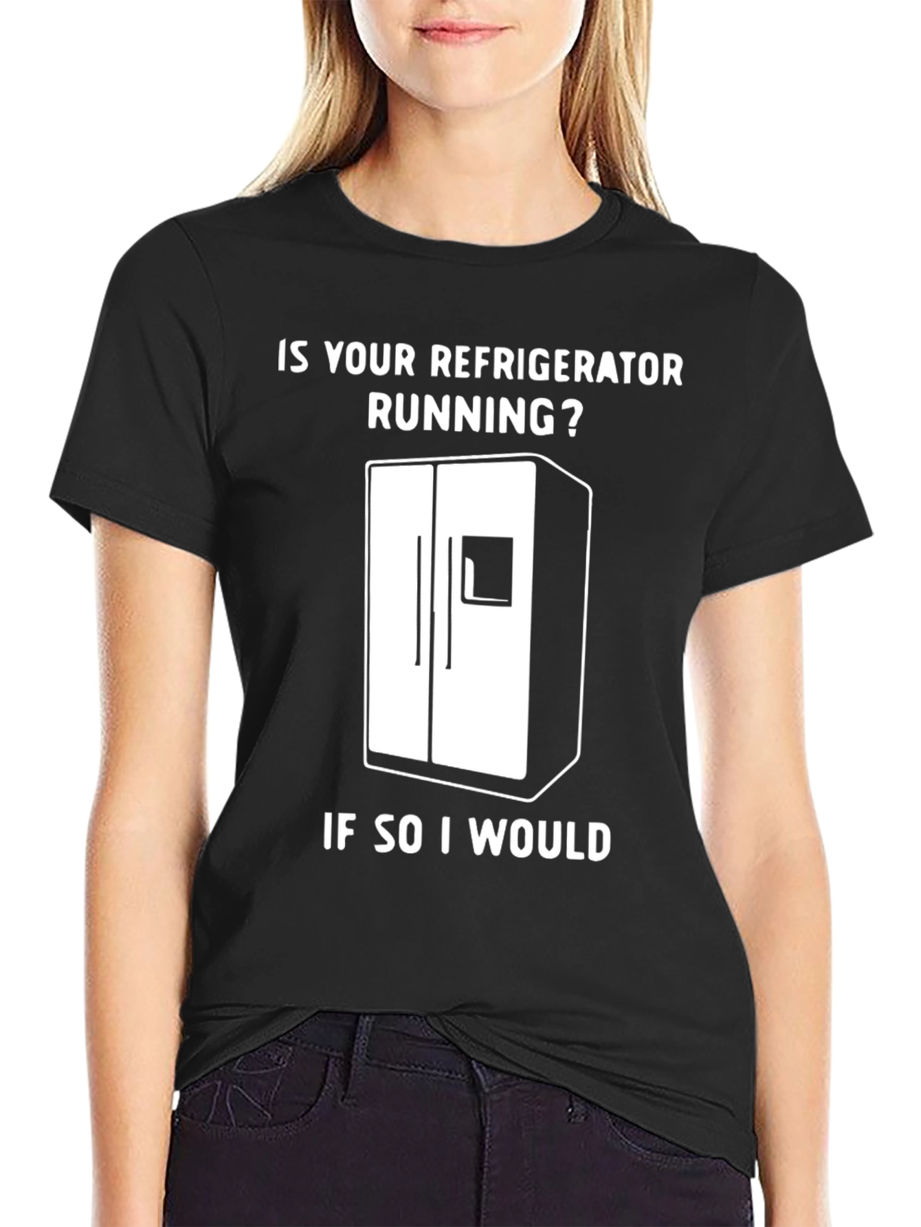 Funny Refrigerator Running Gag T-Shirt