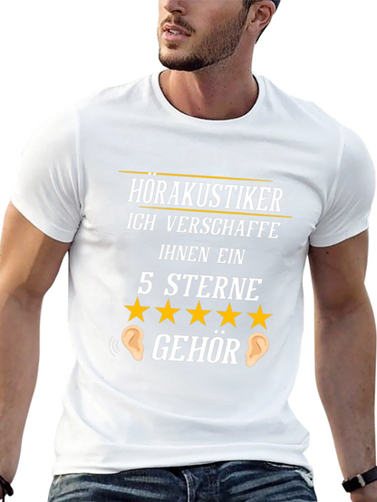 Audiologist 5-Star Hearing T-Shirt