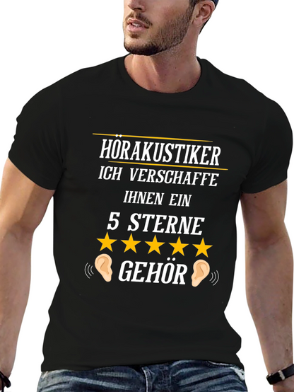 Audiologist 5-Star Hearing T-Shirt