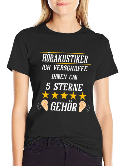Audiologist 5-Star Hearing T-Shirt