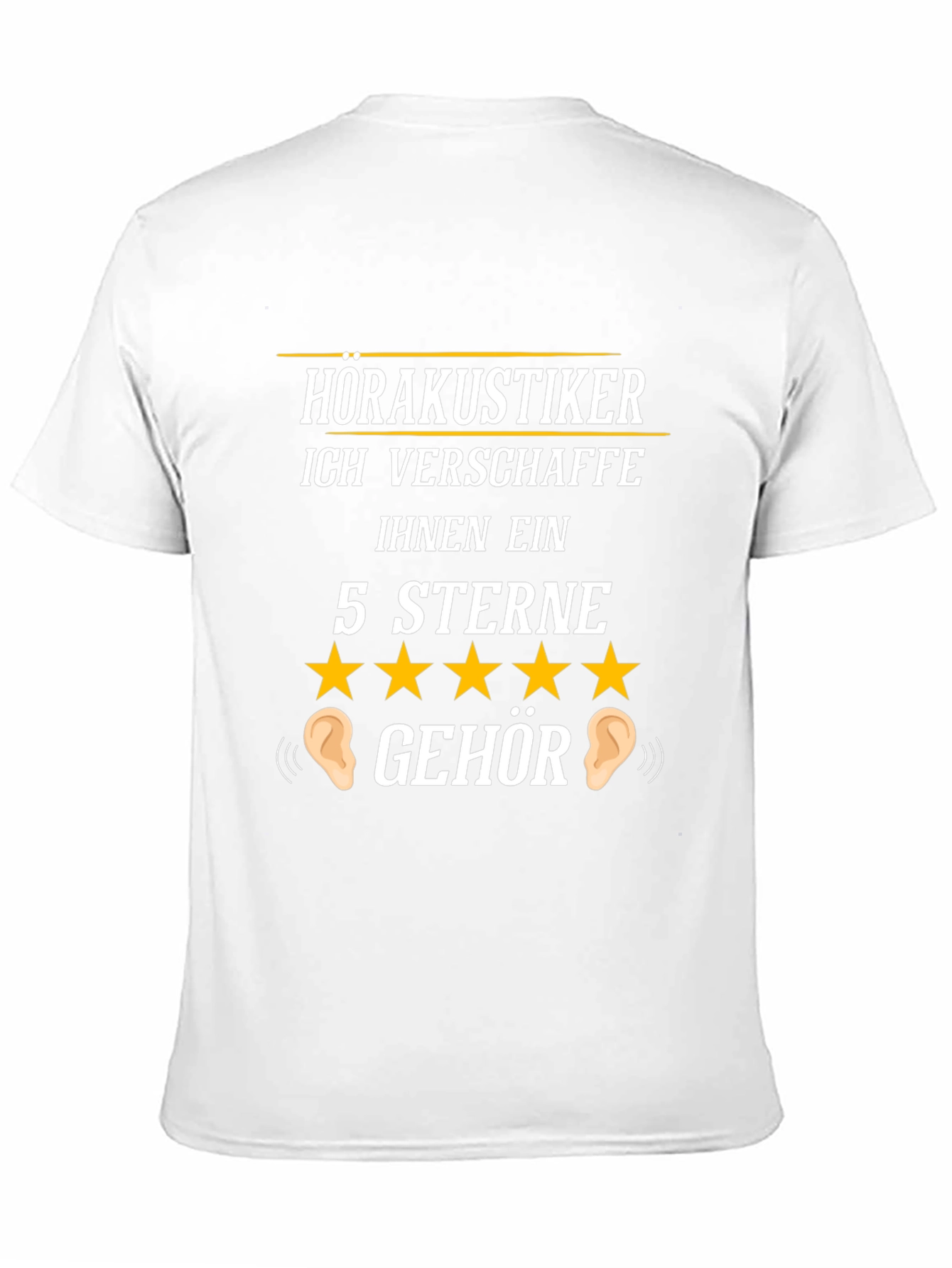 Audiologist 5-Star Hearing T-Shirt