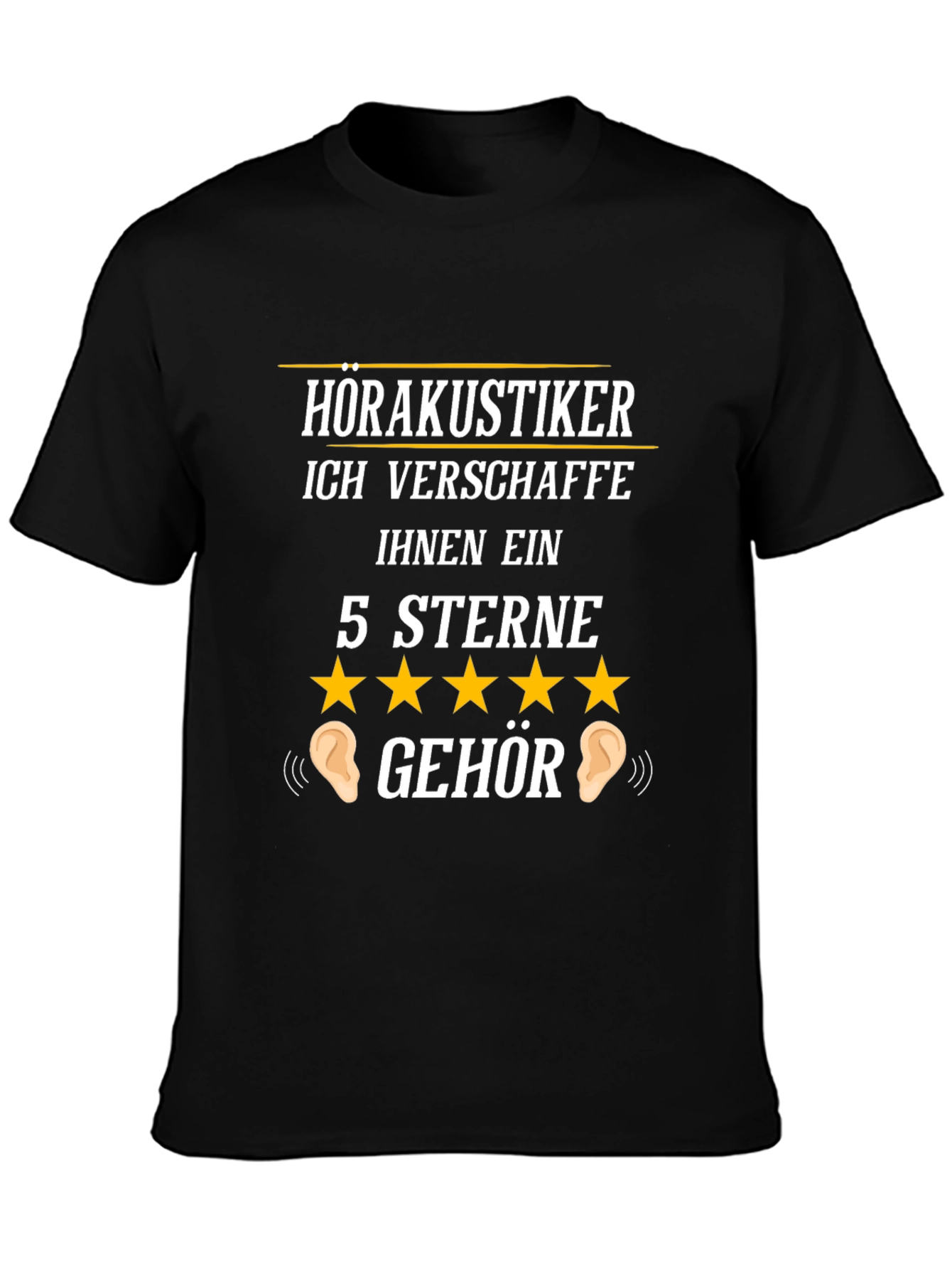 Audiologist 5-Star Hearing T-Shirt