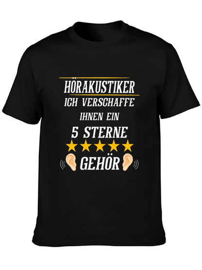Audiologist 5-Star Hearing T-Shirt