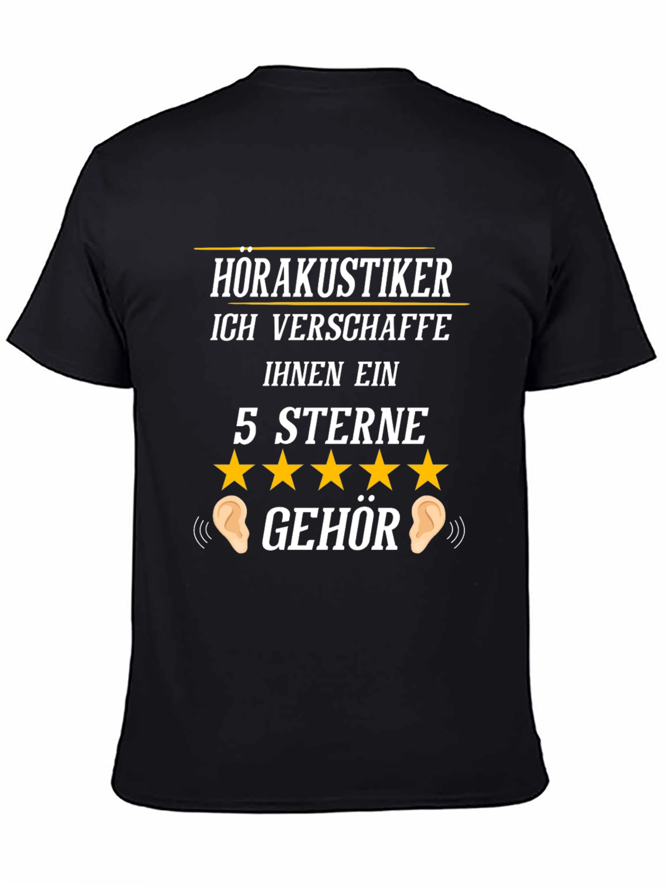 Audiologist 5-Star Hearing T-Shirt