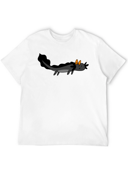 Axolotl Bow T-Shirt - Funny Amphibian Tee