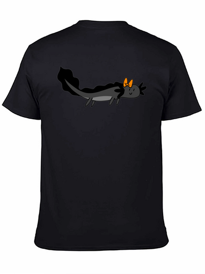 Axolotl Bow T-Shirt - Funny Amphibian Tee