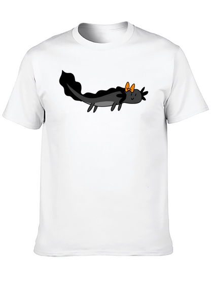 Axolotl Bow T-Shirt - Funny Amphibian Tee