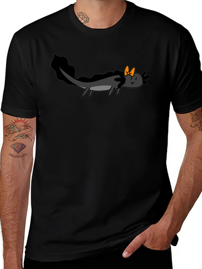 Axolotl Bow T-Shirt - Funny Amphibian Tee