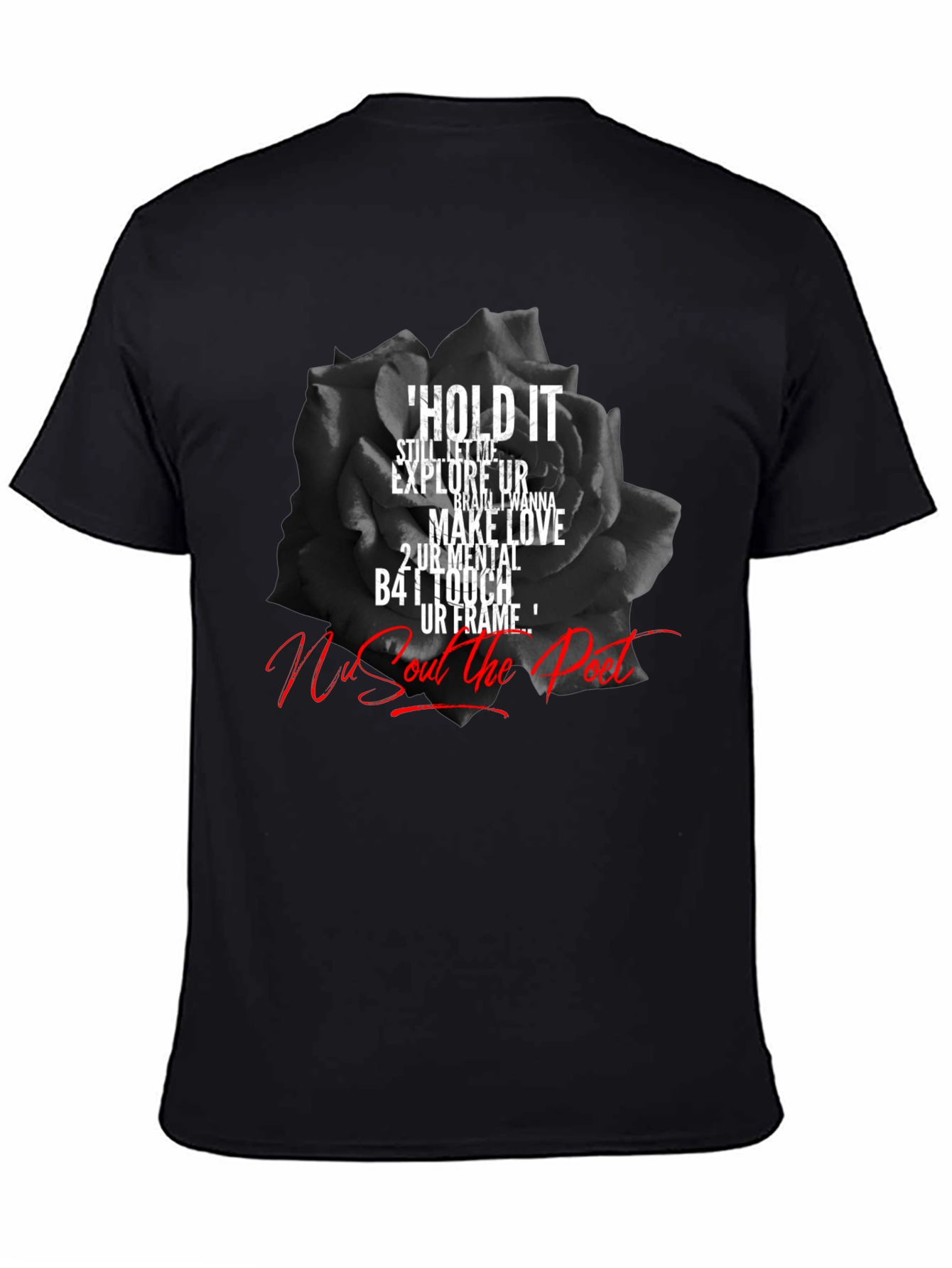 Nu Soul the Poet Graphic T-Shirt