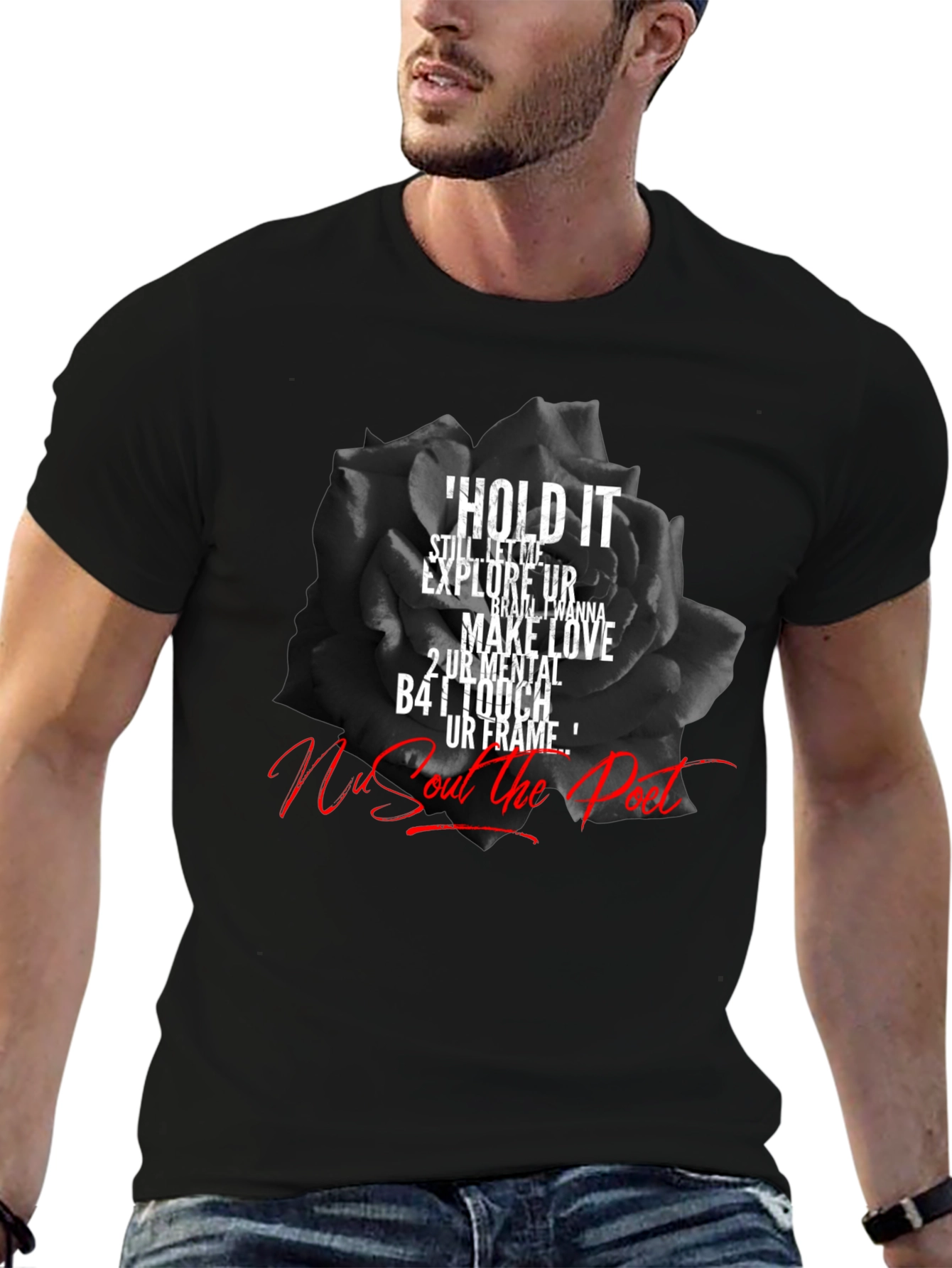 Nu Soul the Poet Graphic T-Shirt