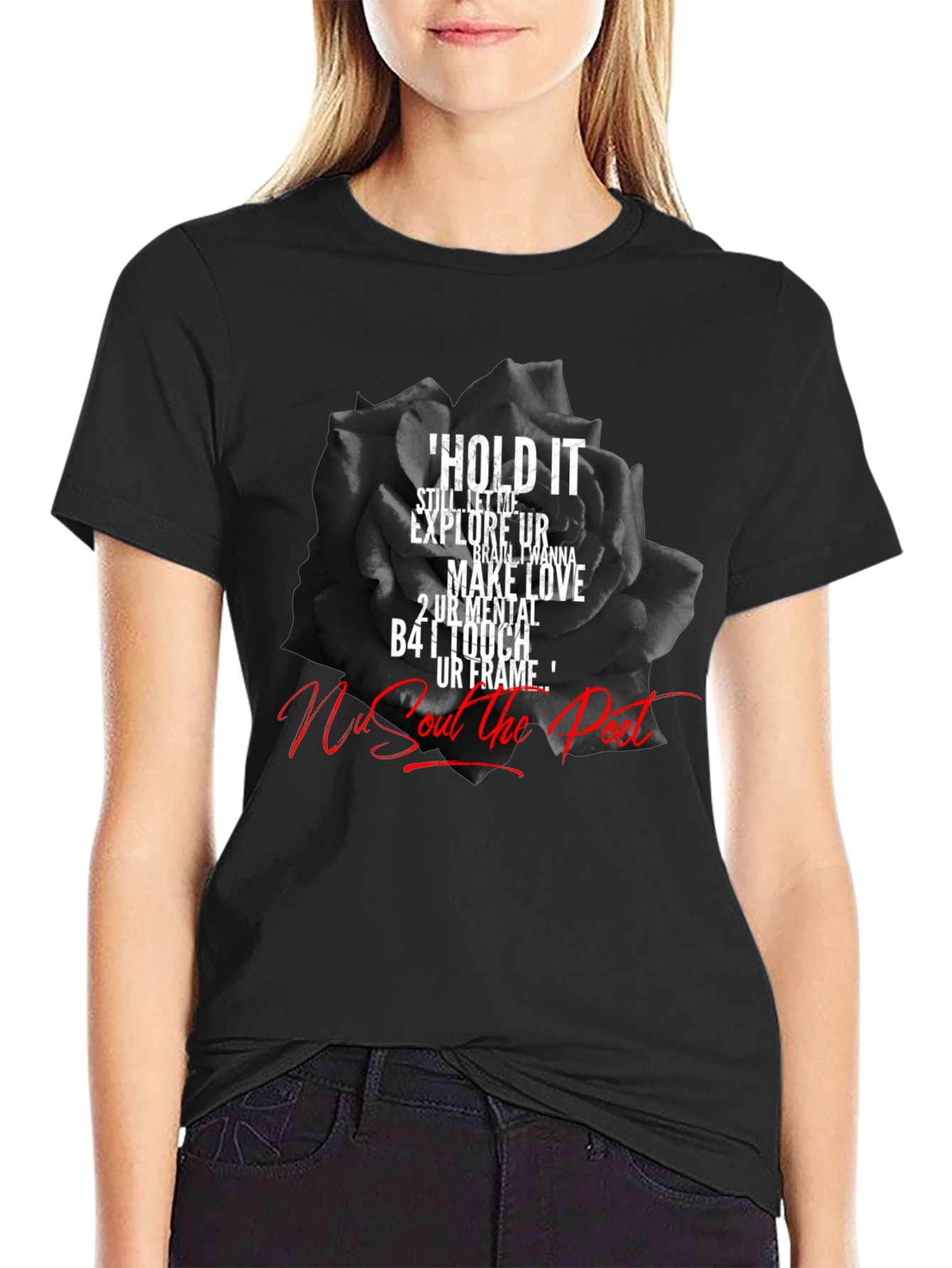 Nu Soul the Poet Graphic T-Shirt