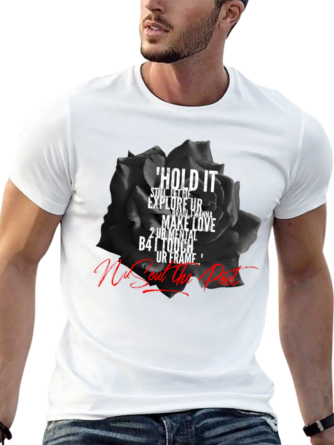Nu Soul the Poet Graphic T-Shirt