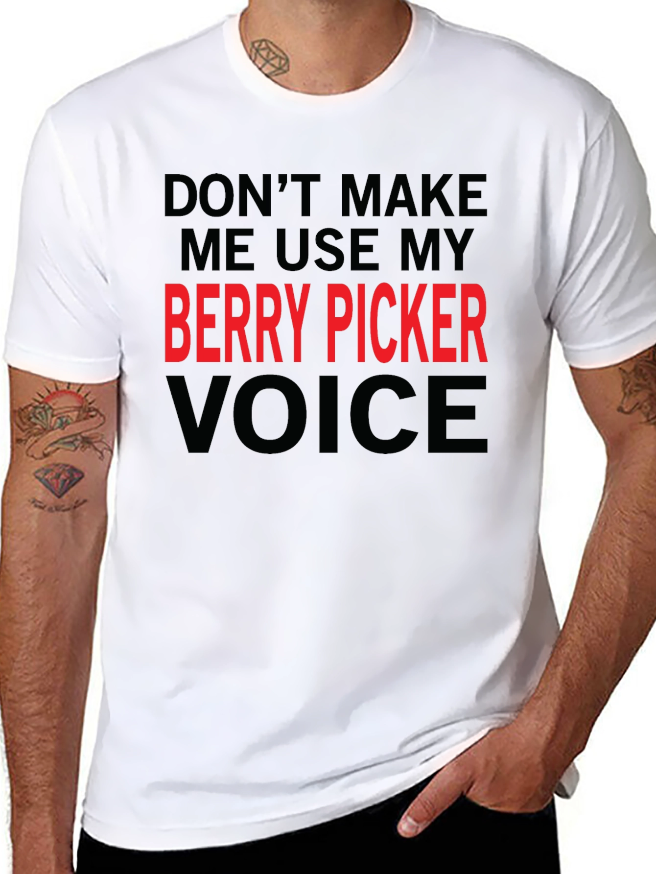 Berry Picker Voice Novelty T-Shirt