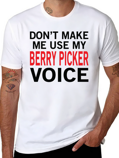 Berry Picker Voice Novelty T-Shirt