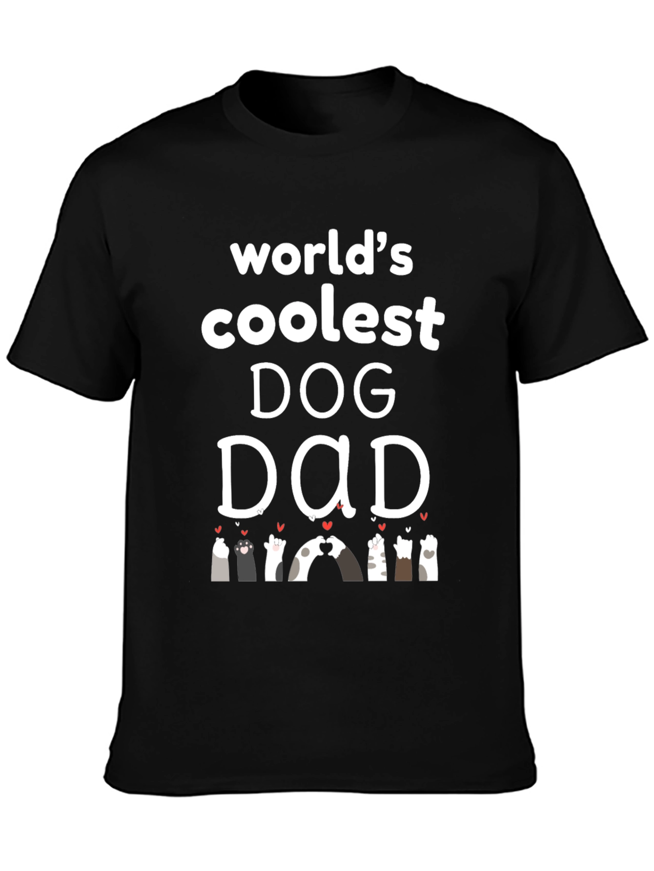 Worlds Coolest Dog Dad Tee