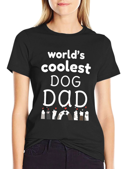 Worlds Coolest Dog Dad Tee