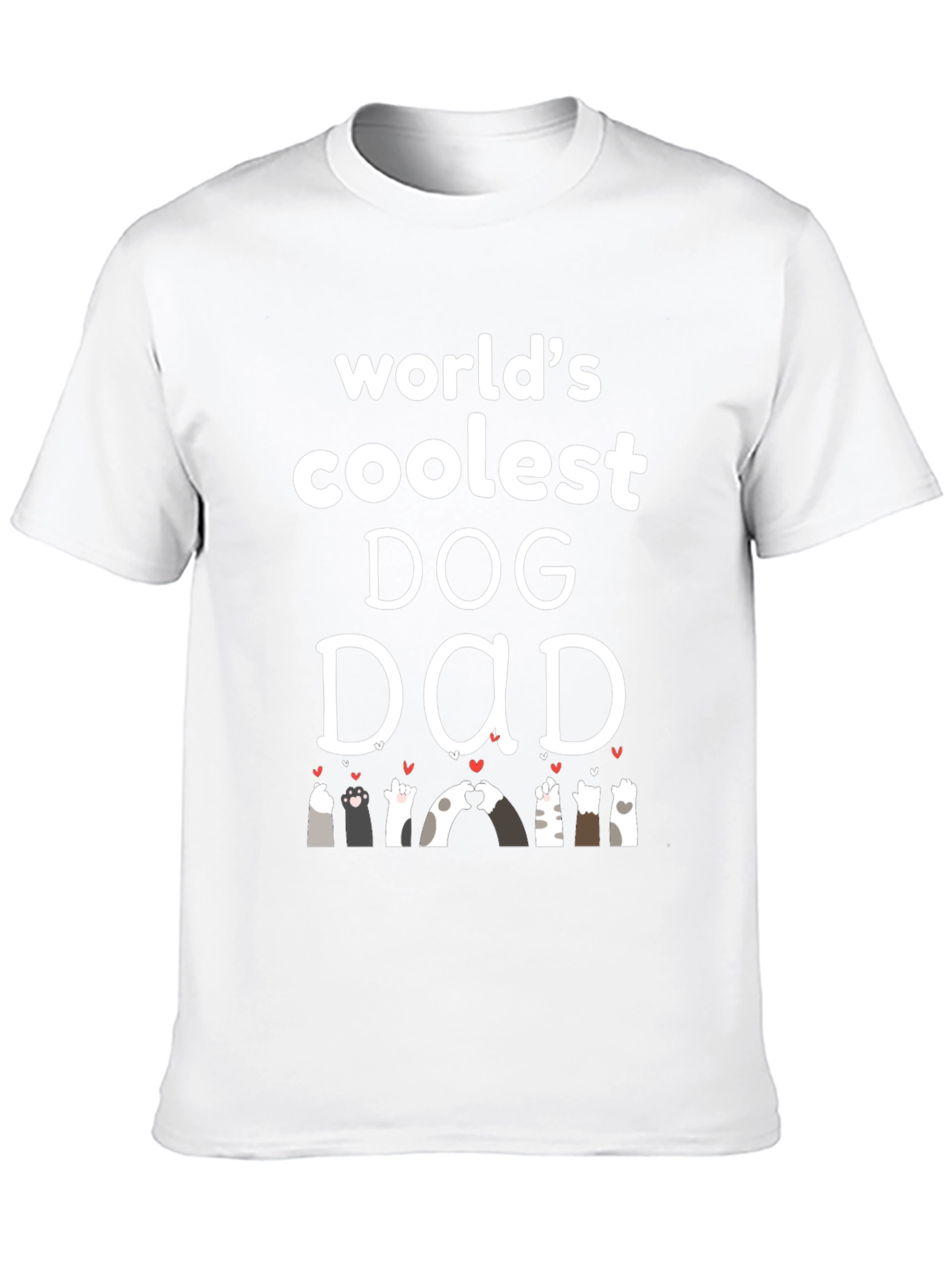 Worlds Coolest Dog Dad Tee