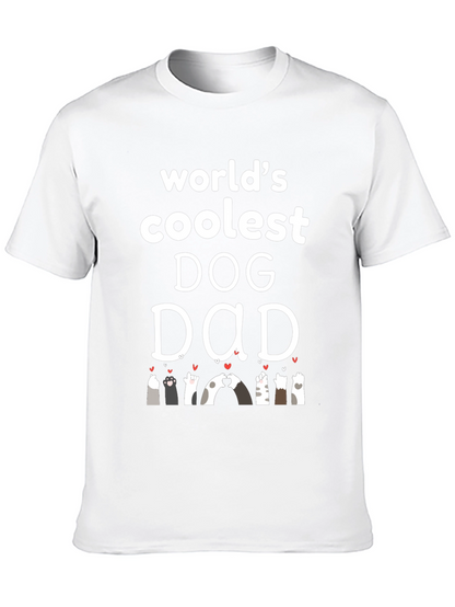 Worlds Coolest Dog Dad Tee