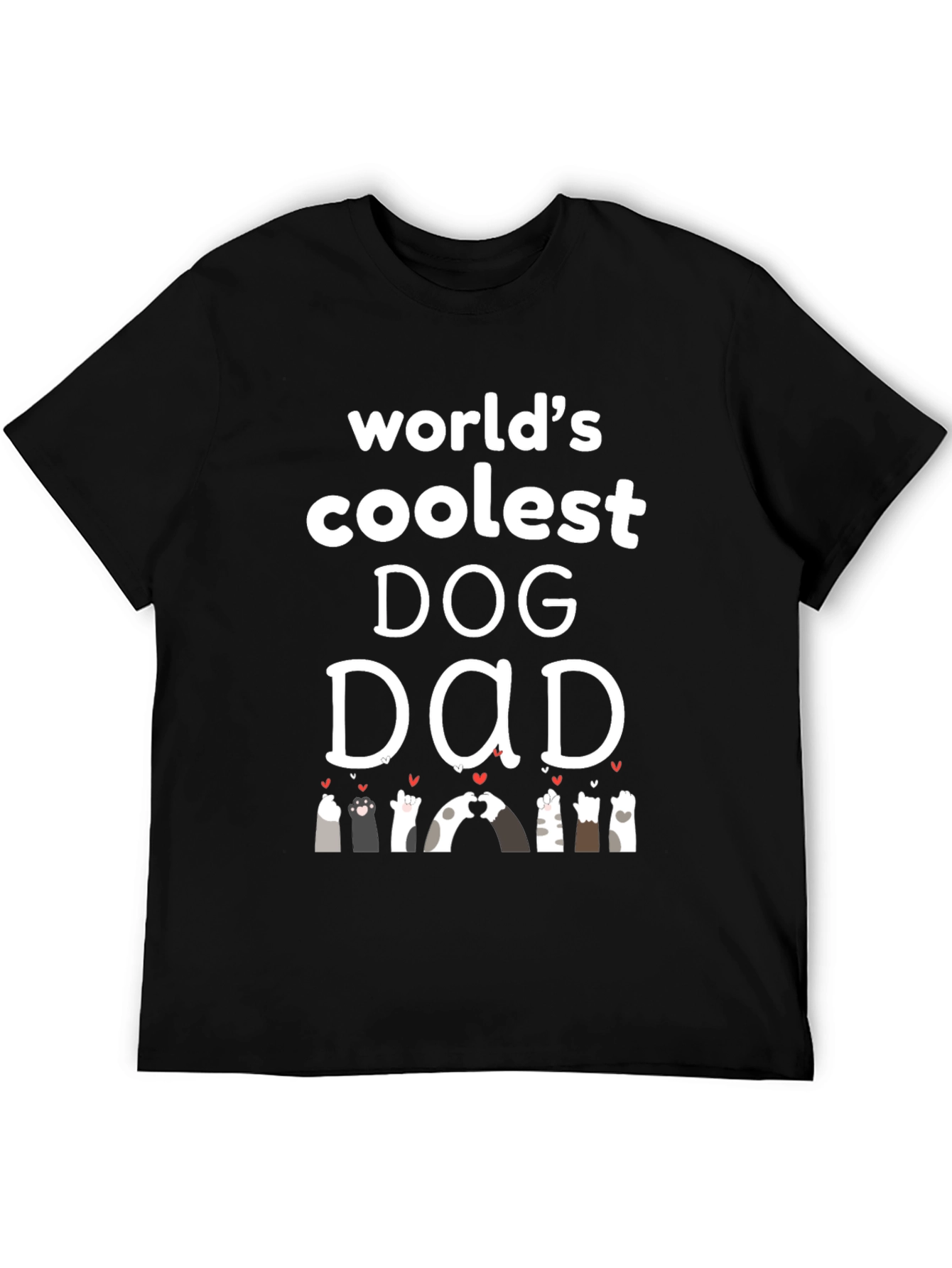 Worlds Coolest Dog Dad Tee