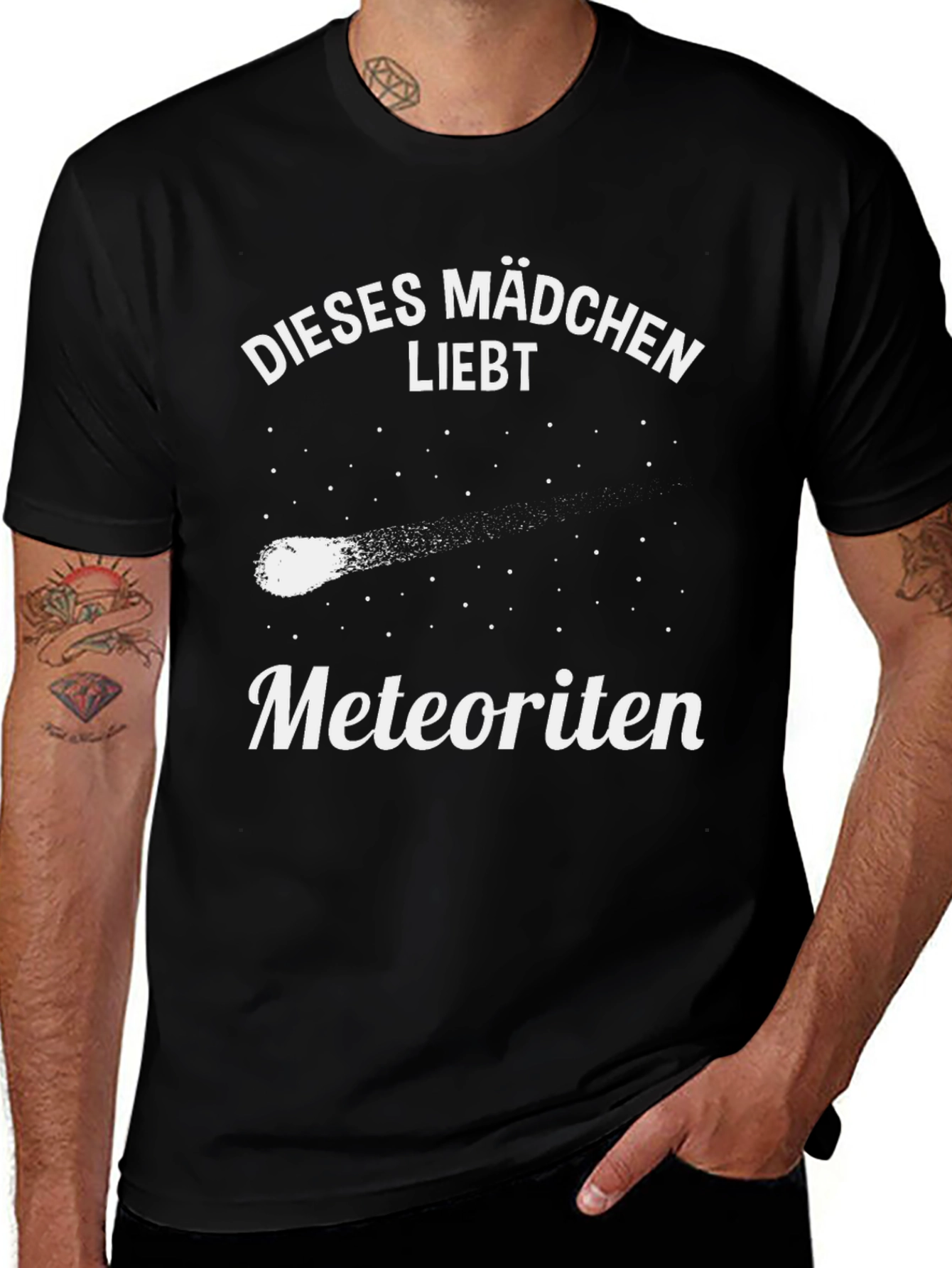 Dieses Mädchen Liebt Meteoriten Graphic T-Shirt