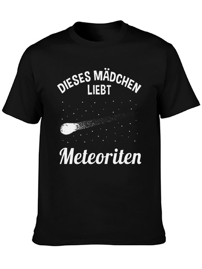 Dieses Mädchen Liebt Meteoriten Graphic T-Shirt