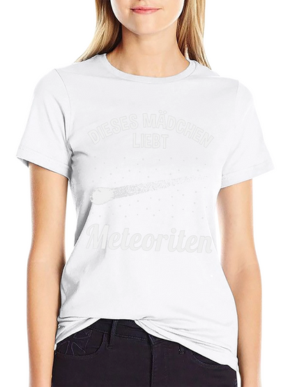 Dieses Mädchen Liebt Meteoriten Graphic T-Shirt
