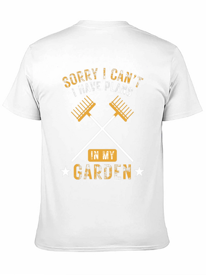 Gardeners Plans T-Shirt - Black