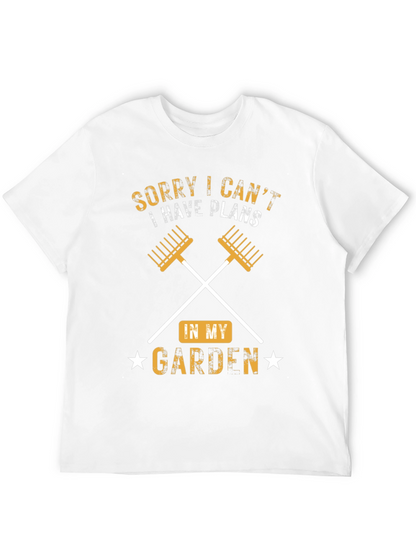 Gardeners Plans T-Shirt - Black