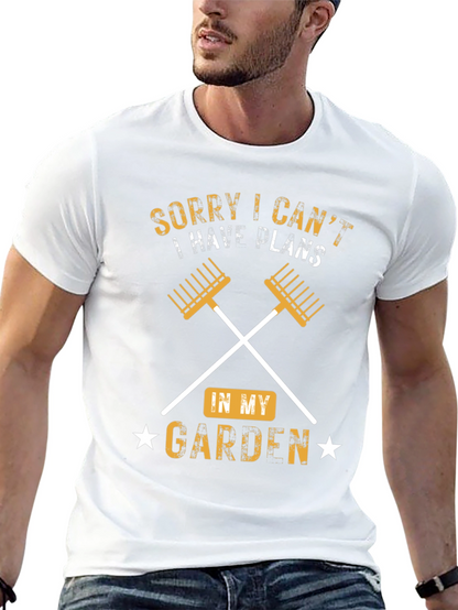 Gardeners Plans T-Shirt - Black