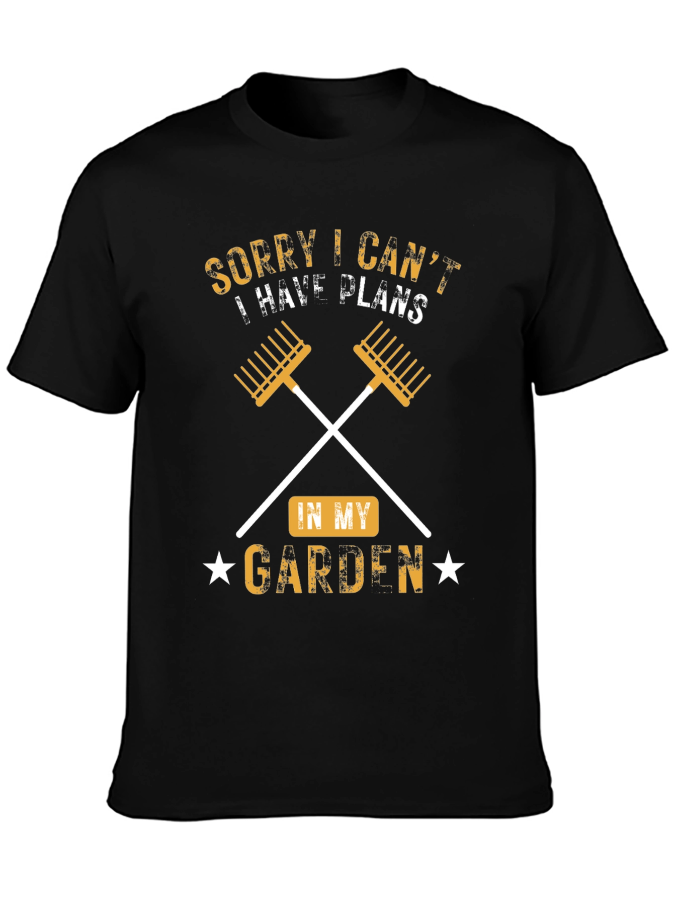 Gardeners Plans T-Shirt - Black