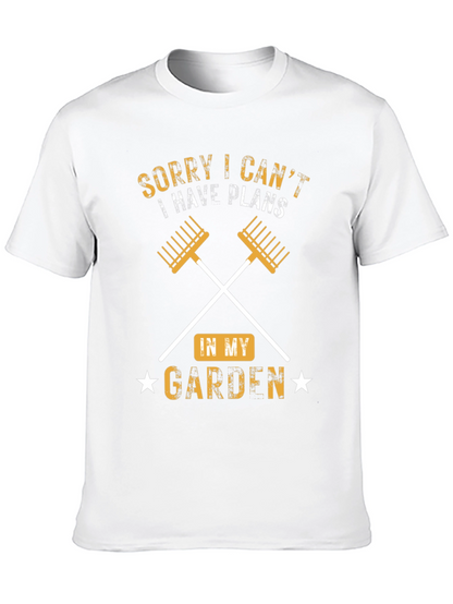 Gardeners Plans T-Shirt - Black