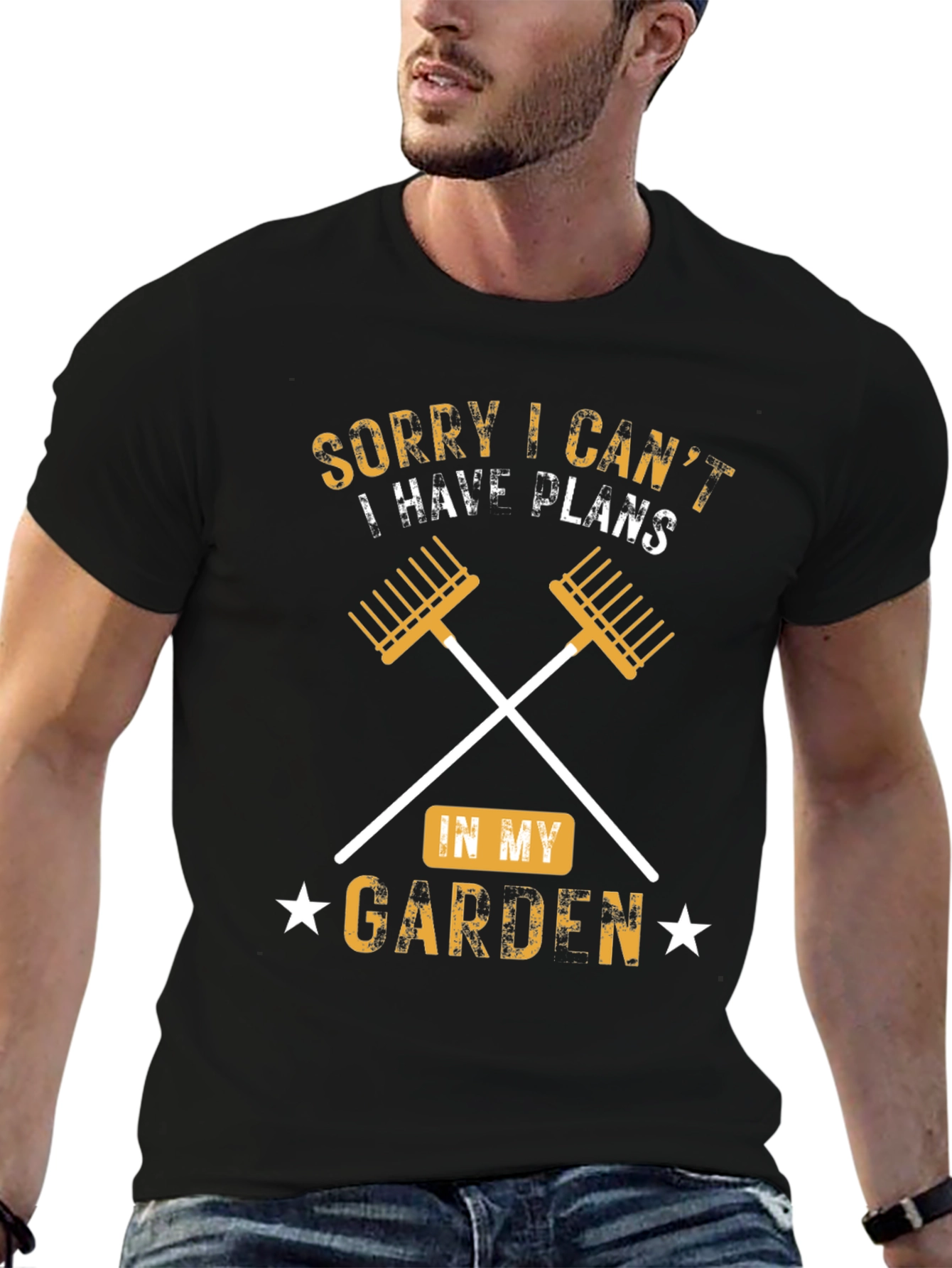 Gardeners Plans T-Shirt - Black