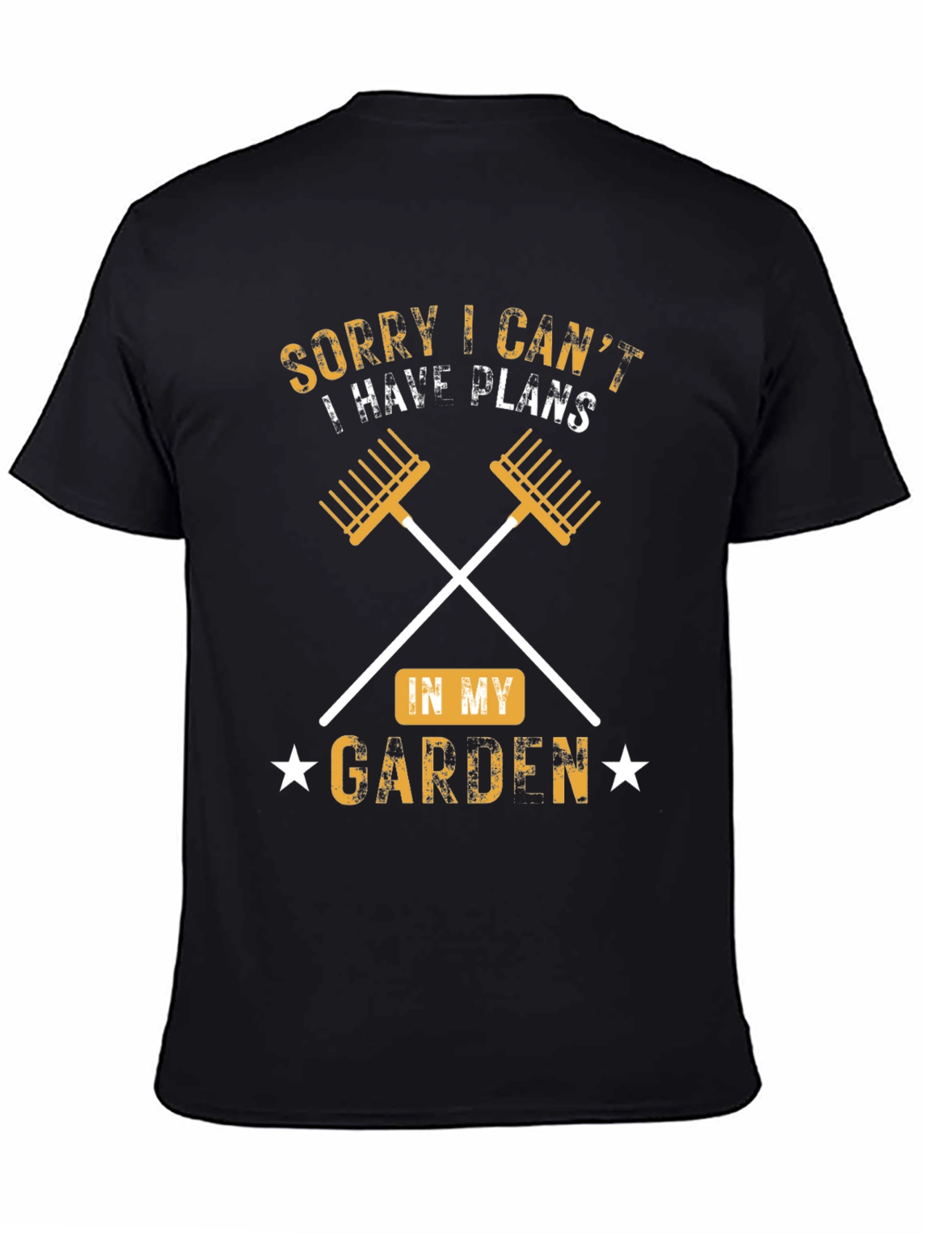 Gardeners Plans T-Shirt - Black