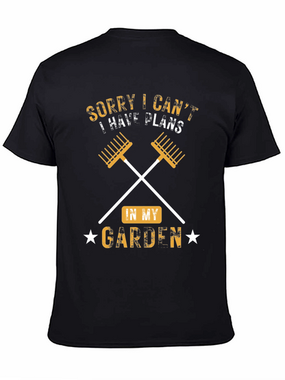 Gardeners Plans T-Shirt - Black