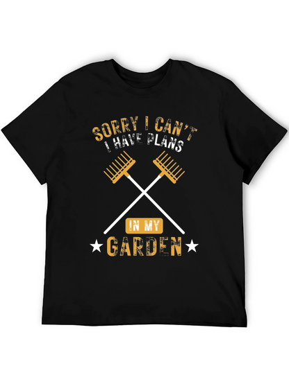 Gardeners Plans T-Shirt - Black