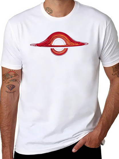 Black Hole Graphic T-Shirt - Science Fashion