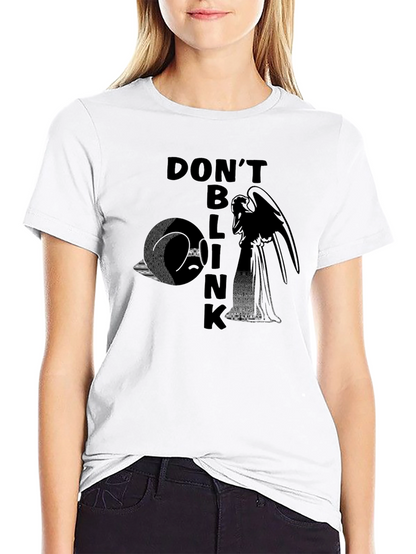 Dont Blink Graphic T-Shirt - Black