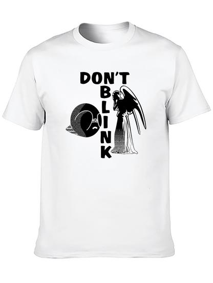 Dont Blink Graphic T-Shirt - Black
