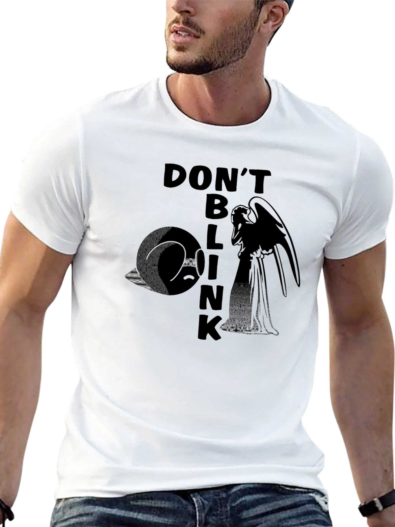 Dont Blink Graphic T-Shirt - Black