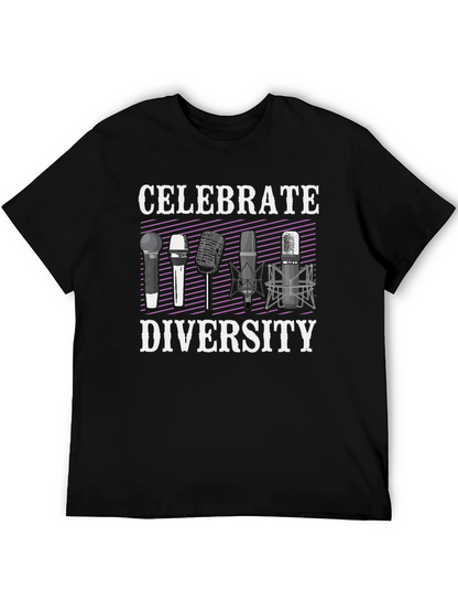 Celebrate Diversity Graphic T-Shirt
